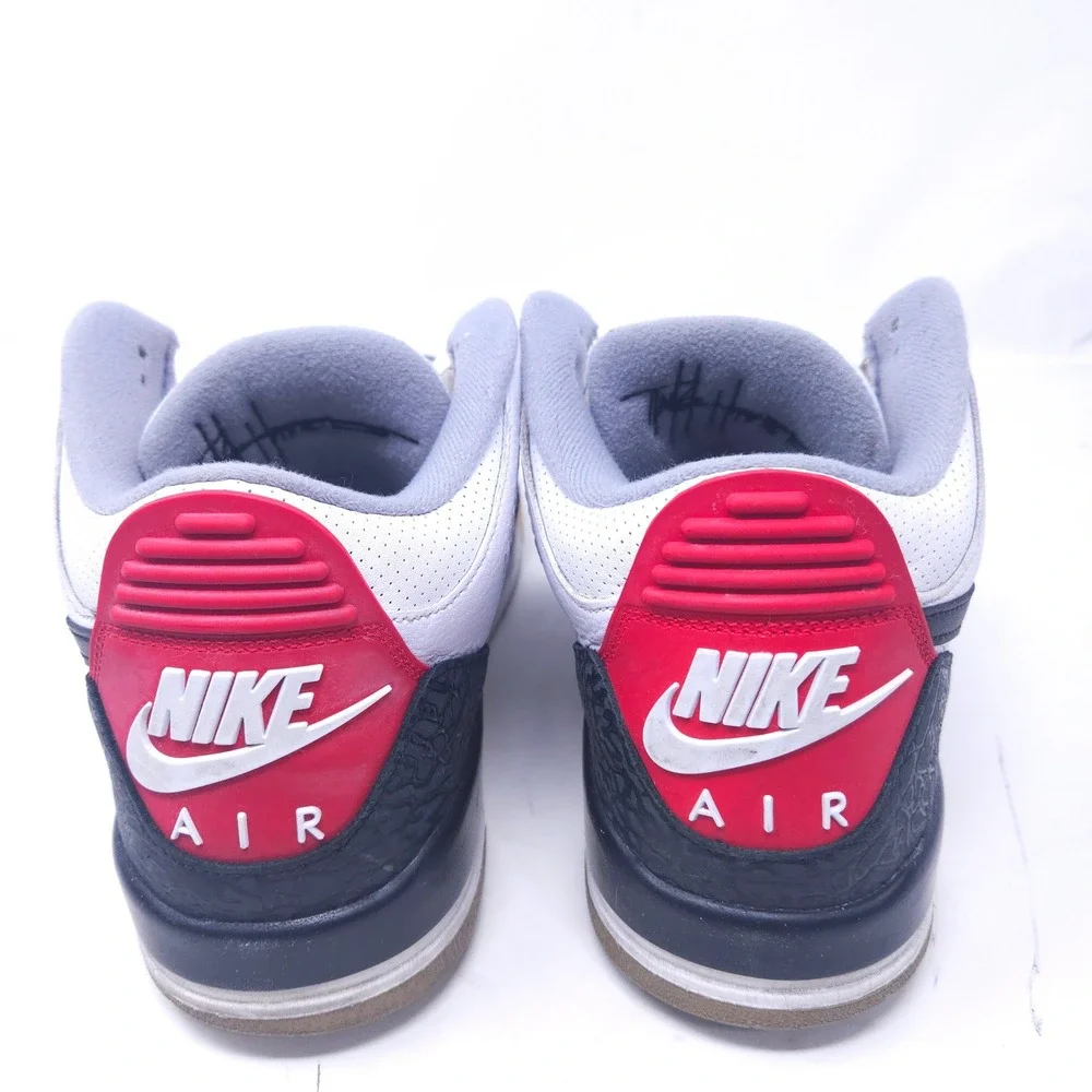 Air Jordan 3 Retro Tinker NRG White Fire Red Navy AQ3835-160 Mens 11 Sneaker